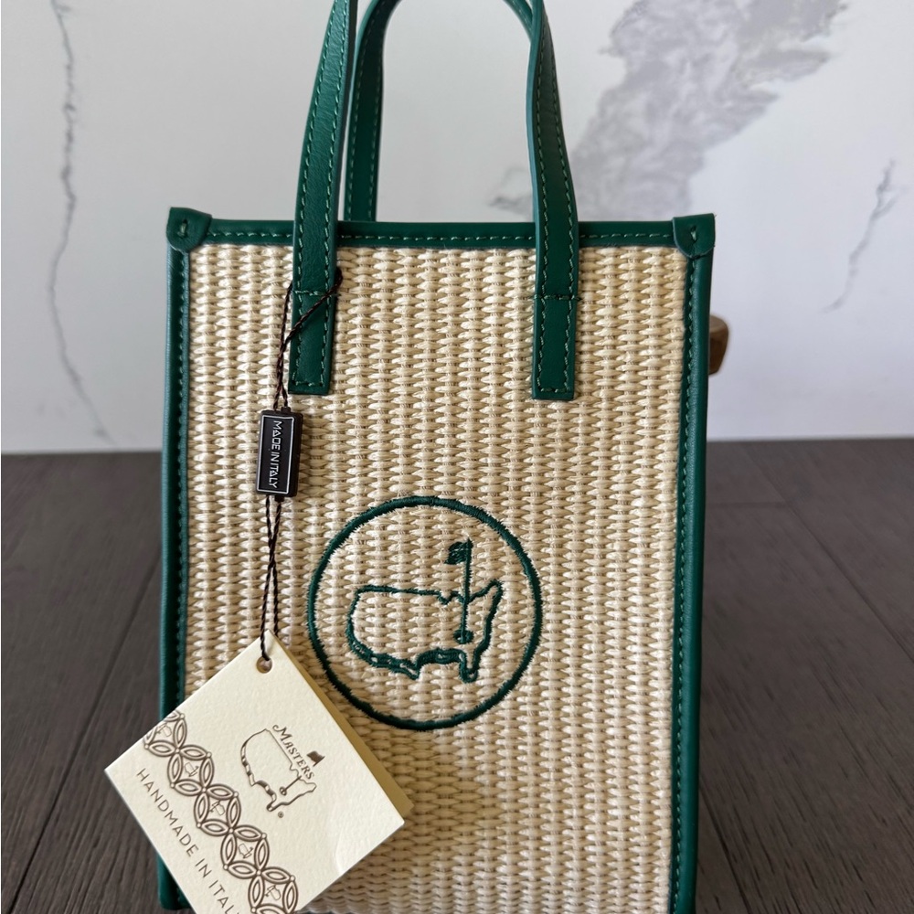 Masters Berckmans Place Tote Bag Augusta Cross Body Strap Purse made Italy